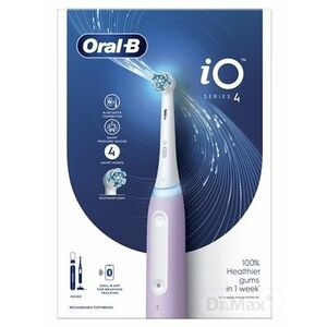 Oral B iO Series 4 Lavender Elektrická Zubná Kefka vyobraziť