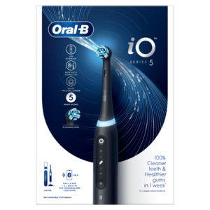 Oral-B iO Series 6 Black Elektrická zubná kefka vyobraziť