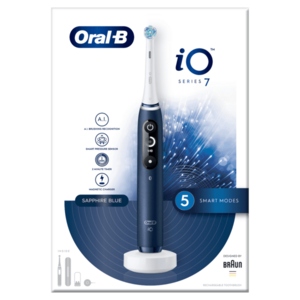Oral B iO Series 7 Blue Elektrická zubná kefka vyobraziť