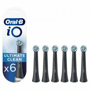 Oral B Čistiace hlavice iO Ultimate Clean Black, Balenie 6ks vyobraziť