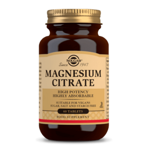 Solgar Magnesium Citrát 200 mg 60 tbl. vyobraziť