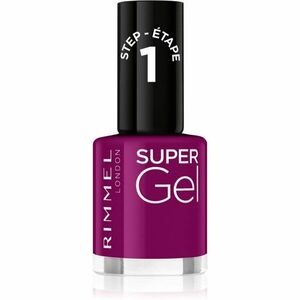 Rimmel Super Gel gélový lak na nechty bez použitia UV/LED lampy odtieň 025 Urban Purple 12 ml vyobraziť