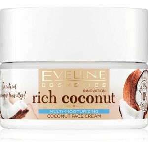 Eveline Cosmetics Rich Coconut výživný krém pre omladenie pleti s probiotikami 50 ml vyobraziť