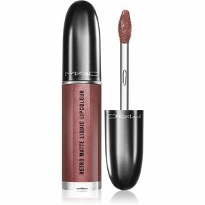 MAC Cosmetics Retro Matte Liquid Lipcolour matný tekutý rúž odtieň Gemz & Roses 5 ml vyobraziť