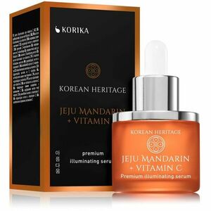 KORIKA Korean Heritage Jeju Mandarin + Vitamin C Premium Illuminating Serum pleťové sérum (rozjasňujúci) s vitamínom C 30 ml vyobraziť