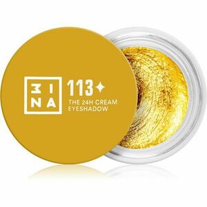 3INA The 24H Cream Eyeshadow krémové očné tiene odtieň 113 Gold 3 ml vyobraziť