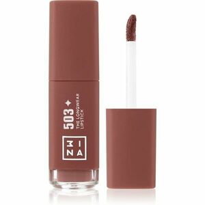 3INA The Longwear Lipstick dlhotrvajúci tekutý rúž odtieň 503 - Nude metallic 6 ml vyobraziť