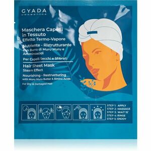 Gyada Cosmetics Hair Sheet Mask vyživujúca maska na vlasy 60 ml vyobraziť