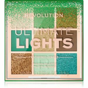 Makeup Revolution Ultimate Lights paletka očných tieňov odtieň Jewels 8, 1 g vyobraziť