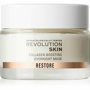 Revolution Skincare Restore Collagen Boosting obnovujúca nočná krémová maska na podporu tvorby kolagénu 50 ml vyobraziť