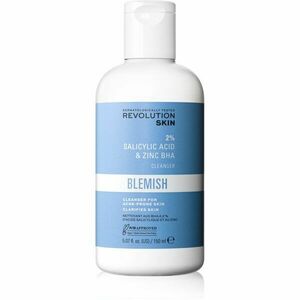 Revolution Skincare Blemish 2% Salicylic Acid & Zinc BHA exfoliačná čistiaca emulzia pre problematickú pleť, akné 150 ml vyobraziť