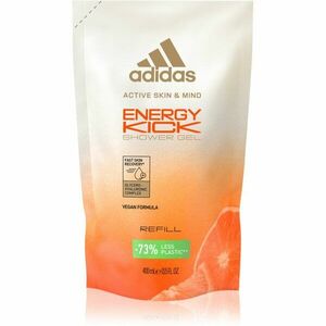 Adidas Energy Kick energizujúci sprchový gél náhradná náplň 400 ml vyobraziť