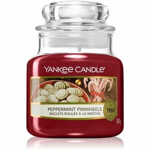Yankee Candle Peppermint Pinwheels vonná sviečka 104 g vyobraziť