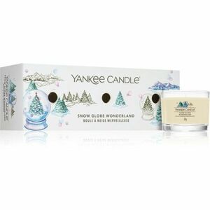 Yankee Candle Snow Globe Wonderland 3 Mini Votives Candles vianočná darčeková sada I. vyobraziť