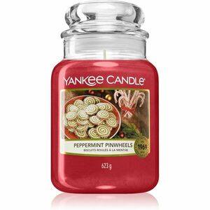 Yankee Candle Peppermint Pinwheels vonná sviečka 623 g vyobraziť