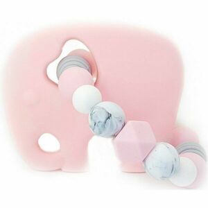 KidPro Teether Elephant Pink hryzadielko 1 ks vyobraziť