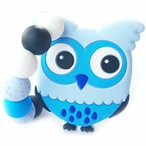 KidPro Teether Owl Blue hryzadielko 1 ks vyobraziť