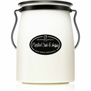 Milkhouse Candle Co. Creamery Frosted Oak & Amber vonná sviečka Butter Jar 624 g vyobraziť