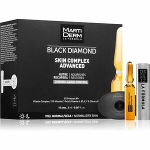 MartiDerm Black Diamond Skin Complex Advanced ampulky pre unavenú pleť 10x2 ml vyobraziť