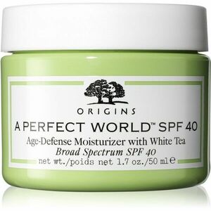 Origins A Perfect World™ SPF 40 Age-Defense Moisturizer With White Tea denný hydratačný krém SPF 40 50 ml vyobraziť