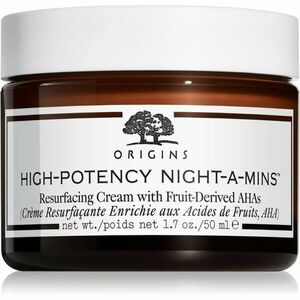 Origins High-Potency Night-A-Mins™ Resurfacing Cream With Fruit-Derived AHAs regeneračný nočný krém pre obnovu hutnosti pleti 50 ml vyobraziť