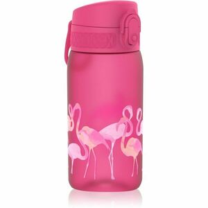 Ion8 One Touch Kids fľaška na vodu pre deti Flamingos 350 ml vyobraziť