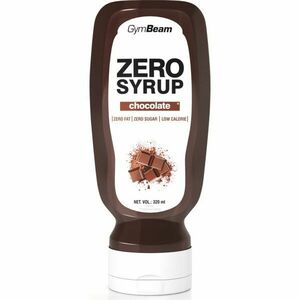 GymBeam Zero Syrup polevový sirup bez kalórií príchuť Chocolate 320 ml vyobraziť