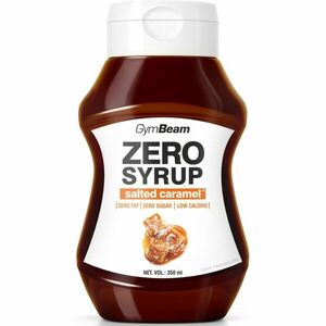 GymBeam Zero Syrup polevový sirup bez kalórií príchuť Salted Caramel 350 ml vyobraziť