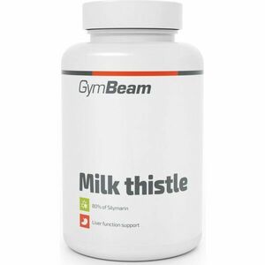 GymBeam Milk Thistle kapsuly na podporu funkcie pečene 120 cps vyobraziť