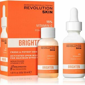 Revolution Skincare Brighten 15% VItamin C dvojzložkové sérum pre rozjasnenie pleti 30 ml vyobraziť