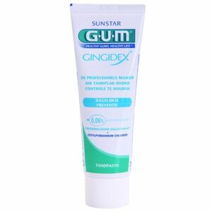 G.U.M Gingidex 0, 06% pasta proti zubnému povlaku a pre zdravé ďasná 75 ml vyobraziť