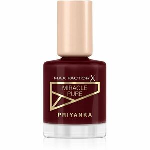 Max Factor x Priyanka Miracle Pure ošetrujúci lak na nechty odtieň 380 Bold Rosewood 12 ml vyobraziť