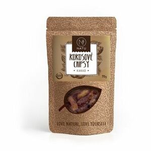 NATU Kokosové chipsy BIO kakao 70 g vyobraziť