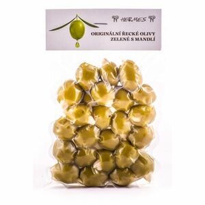 HERMES Vacum zelené olivy s mandľou 150 g vyobraziť