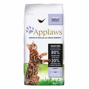 APPLAWS Adult cat chicken & duck granule pre mačky 1 ks, Hmotnosť balenia: 7, 5 kg vyobraziť
