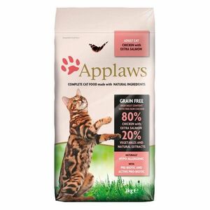 APPLAWS Adult cat chicken & salmon granule pre mačky 1 ks, Hmotnosť balenia: 2 kg vyobraziť