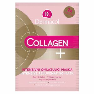 DERMACOL Collagen+ Intenzívna omladzujúca pleťová maska 2 x 8 ml vyobraziť