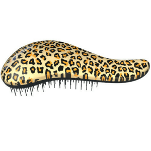DTANGLER Kefa na vlasy s rukoväťou Leopard Yellow vyobraziť