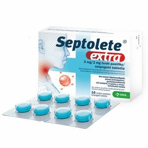 SEPTOLETE Extra eukalyptus 3 mg/1 mg pastilky 16 ks vyobraziť