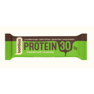 BOMBUS Protein 30% lieskový orech & kakao 50 g vyobraziť