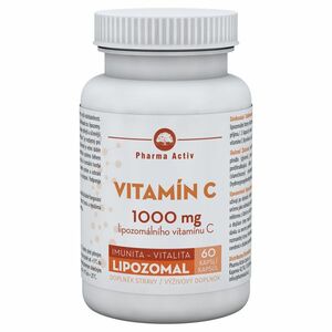 PHARMA ACTIV Lipozomal vitamín C 1000 mg 60 kapsúl vyobraziť