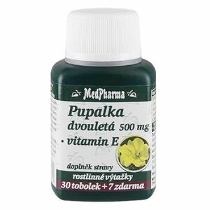 MEDPHARMA Pupalka dvojročná 500 mg + vitamín E 37 kapsúl vyobraziť