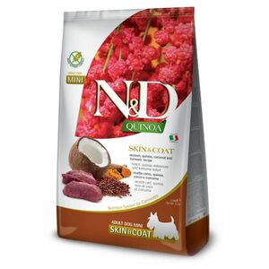 N&D Quinoa Skin & Coat Venison & Coconut Mini pre malé plemená psov 2, 5 kg vyobraziť