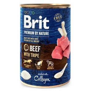 BRIT Premium by Nature Beef & Tripes konzerva pre psov 1 ks, Hmotnosť balenia: 400 g vyobraziť