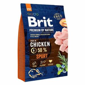 BRIT Premium by Nature Sport granule pre psov 1 ks, Hmotnosť balenia: 3 kg vyobraziť