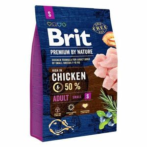 BRIT Premium by Nature Adult S granule pre psov 1 ks, Hmotnosť balenia: 8 kg vyobraziť