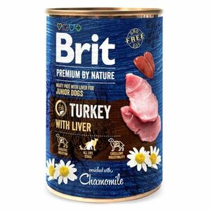BRIT Premium by Nature Turkey & Liver konzerva pre psov 1 ks, Hmotnosť balenia: 400 g vyobraziť