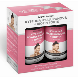 MOVIT ENERGY Beauty darčekový balíček Kyselina hyalurónová + Biotin forte 60 + 60 kapsúl vyobraziť