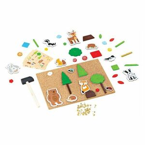 BIGJIGS Toys Kreatívna zatĺkacia hra život v lese vyobraziť