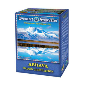 EVEREST AYURVEDA Abhaya krvný obeh a priechodnosť ciev sypaný čaj 100 g vyobraziť
